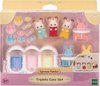foto van Sylvanian Families  5532 drieling chocoladekonijn verzorgingsset
