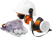 Technosafety Kluspakket - Expert - Veilig Werken - Klussen - Veiligheidshelm - Handschoenen