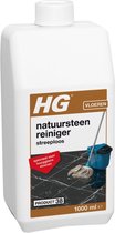 HG natuursteen reiniger glansvloeren 1L - marmer & natuursteen - streeploos schoon - 20 dweilbeurten