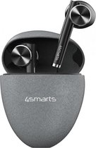 4smarts TWS Bluetooth In-Ear Draadloze Oordopjes Grijs