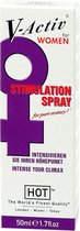 HOT V-Activ Power Spray Voor Vrouwen - 50 ml
