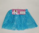 Tutu rok - one size - licht blauw - vanaf 3 jaar