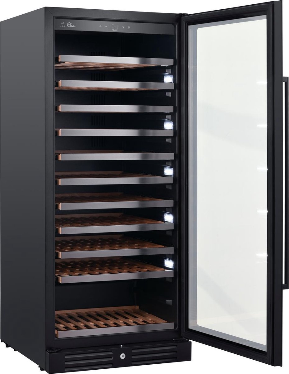 Le Chai LMN 1105 Wijnkoelkast - 110 Flessen Vrijstaand of - afbeelding 3