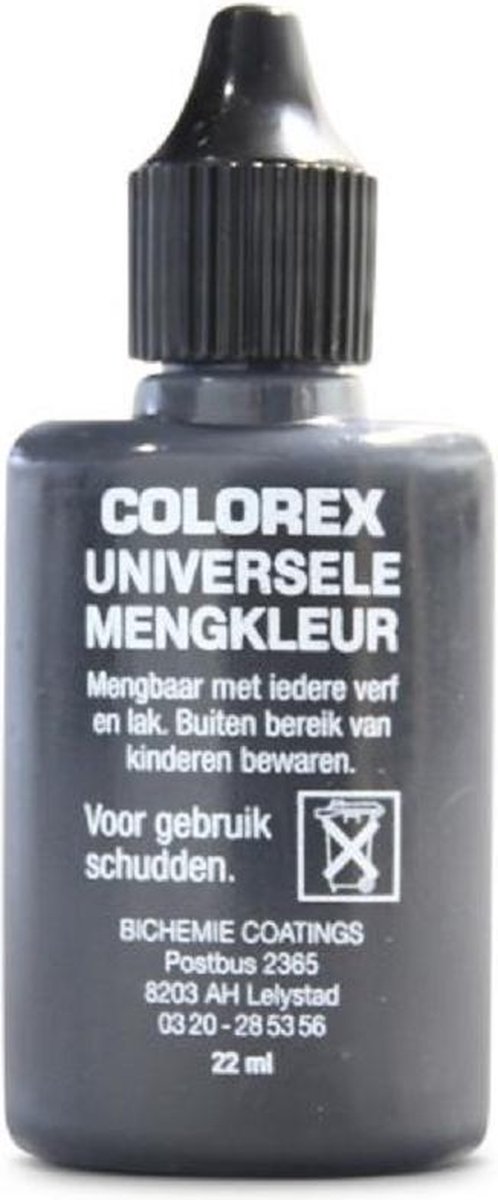 Avis Colorex Mengkleur - 22 ml - Zwart - Avis
