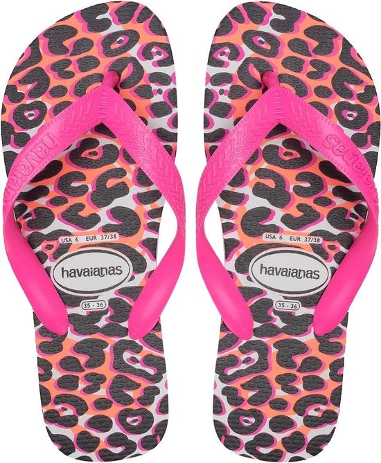 Havaianas - Top Animal Femme - Rose - Femme - taille 37-38