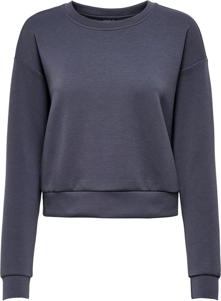 Only Play - Lounge LS O-Neck Sweat - Grijze Sweater - L - Grijs