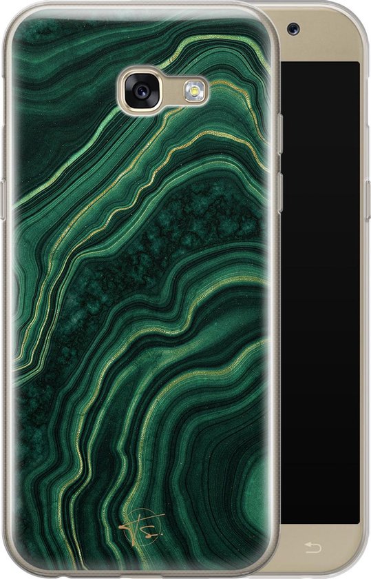 Coque Samsung A5 2017 - Vert agate | Coque Samsung Galaxy A5 2017 | Étui en  Siliconen... | bol.com
