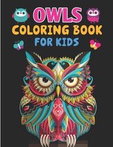 Owls Coloring Book For Kids