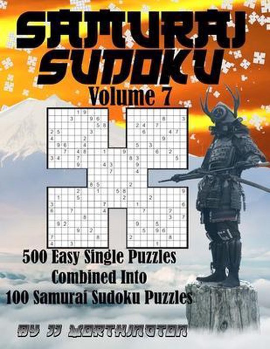 Samurai Sudoku Puzzles Large Print for Adults and Kids- Sudoku Samurai ...