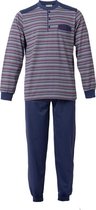 Heren pyjama Gentlemen Single jersey knoop XL