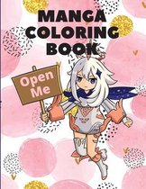 Manga Coloring Book