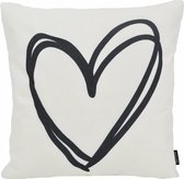 Love / Heart Kussenhoes | Outdoor / Buiten | Polyester | 45 x 45 cm