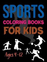 Sports Coloring Books For Kids Ages 4-12