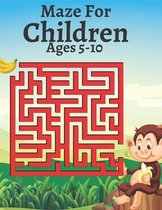 Maze For Children Ages 5-10