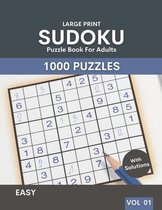 Sudoku Puzzle Book For Adults With Solutions
