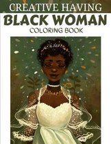 Creative Having Black Woman Coloring Book