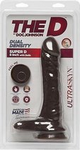 Super D - 8 Inch with Balls - ULTRASKYN - Brown