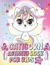 Caticorn Activity book for kid's ages 4-8