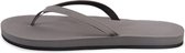 Indosole Flip Flops Essential Dames Slippers - Grijs - Maat 37/38