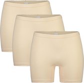 Beeren Dames Softly 3Pack Long Short 302-017 beige-XL - XL