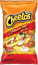 Cheetos Crunchy Flamin Hot Large Bags 10 x 226 gram