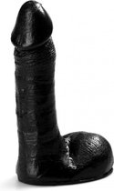 XXLTOYS - Theun - Dildo - Inbrenglengte 15 X 4 cm - Black - Uniek Design Realistische Dildo – Stevige Dildo – voor Diehards only - Made in Europe