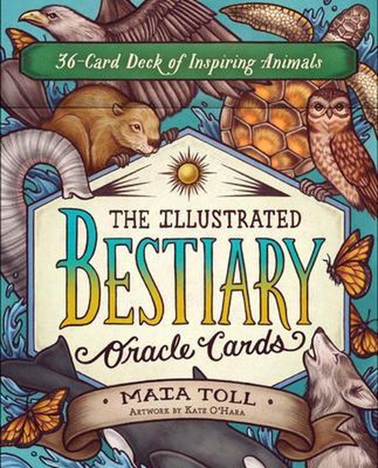 Storey Publishing-The Illustrated Bestiary Oracle Cards