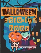 Halloween Coloring Books for kids ages 4-8