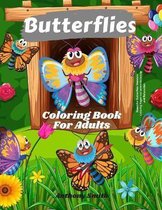 Butterflies Coloring Book For Adults
