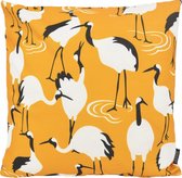 Crane Birds / Kraanvogels Kussenhoes | Outdoor / Buiten | Polyester | 45 x 45 cm