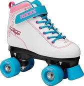 Roces Rolschaatsen - Maat 38Kinderen en volwassenen - wit - roze - blauw