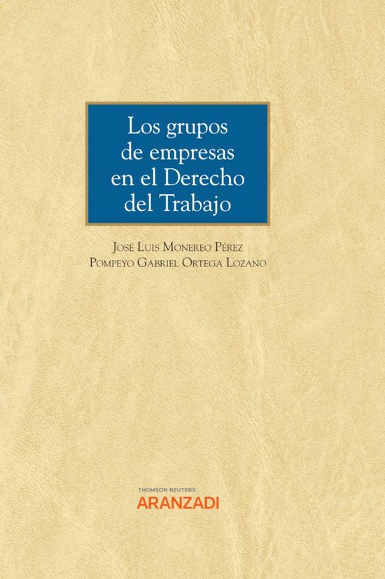 Los grupos de empresas en el Derecho del Trabajo - cover