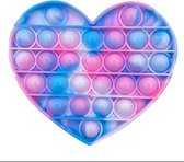 Pop It Fidget - Heart / Hart / Roze Paars / Purple Pink / Tie dye / Tik Tok / .SparkleCuties.