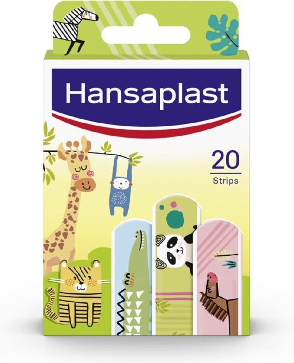 Hansaplast Dierenpleisters - Wondverzorging kinderen - 20 stuks
