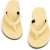 Indosole Flip Flops Essential Light Teenslippers - Zomer slippers - Dames - Geel - Maat 39/40