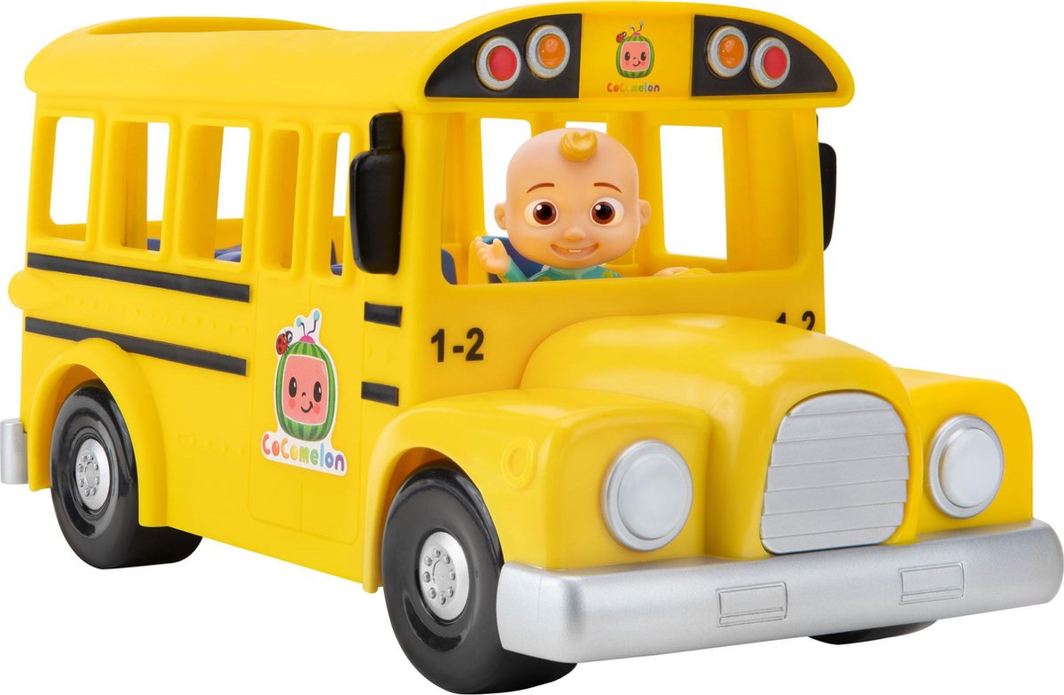 Cocomelon Feature Vehicle Yellow School Bus — afbeelding 2