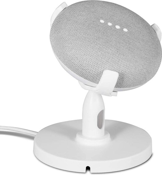 pas de prise sonore étouffée pour haut-parleur Smart Home sans fils encombrants support réglable à 360 ° Sintron Support de table pour Google Home Mini & Google Nest Mini 
