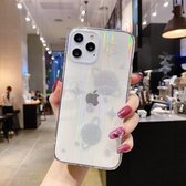 IMD Aurora Starry Sky patroon schokbestendig TPU beschermhoes voor iPhone 11 (B4)