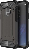 Voor Galaxy S9 TPU + pc 360 graden bescherming schokbestendige beschermende achterkant van de behuizing (brons)