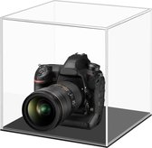 Grote 24x24x24cm Clear Acryl Camera Display Cover Plexiglas Vitrine Countertop Box