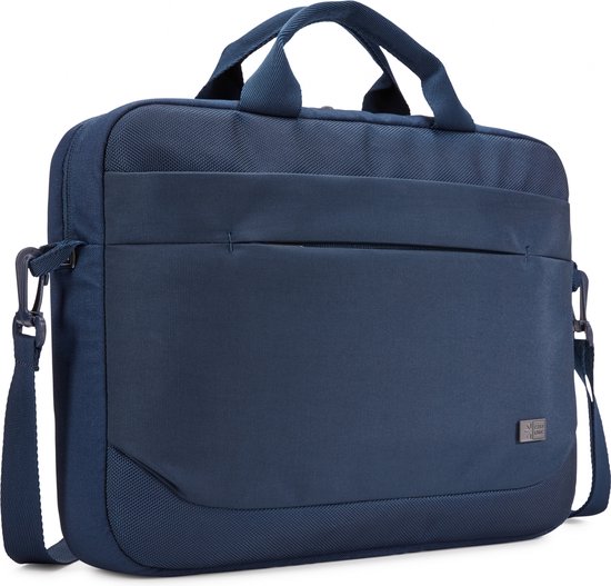 Foto: Case logic advantage 14 inch laptop schoudertas donkerblauw