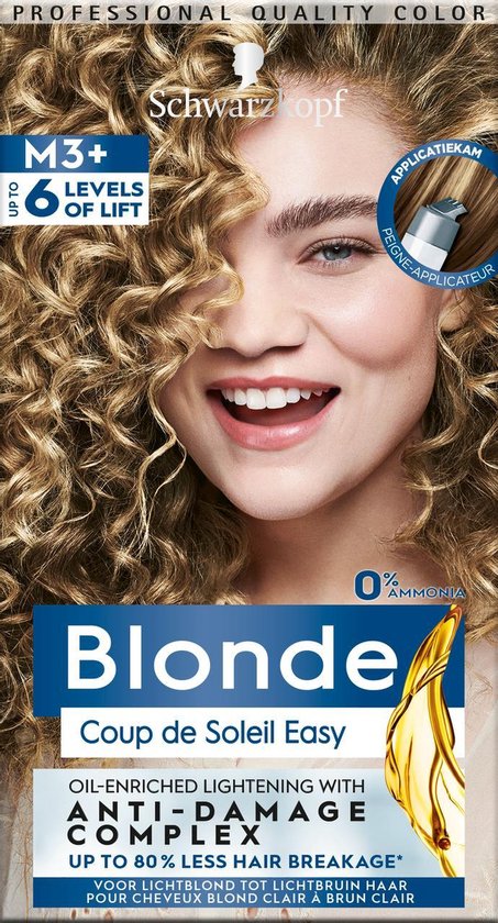 Schwarzkopf Blonde Coup de Soleil Easy Highlighter M3 + Coloration  capillaire - 1 pièce | bol.com