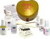 The Little One Gellak Starterspakket met UV lamp Gold - Nagel Gellak 7ml