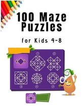 100 Maze Puzzles for Kids 4 - 8
