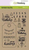 Clearstamps A6 - Birthday (Eng)
