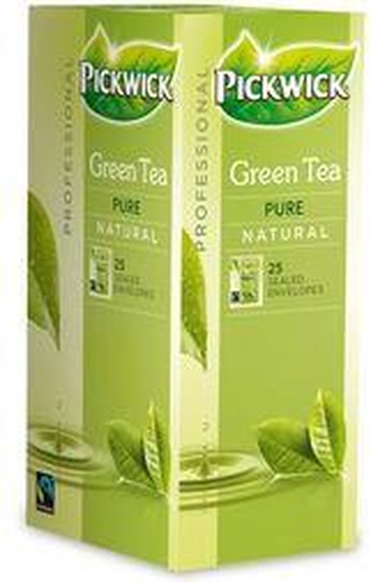 Tea Pickwick Prof Green Tea Pure / 3x25