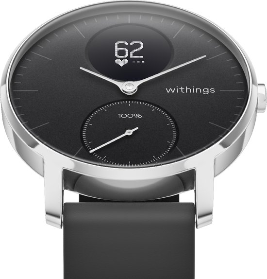 Withings Steel HR Sport smartwatch hybrid 40mm (vit/svart)