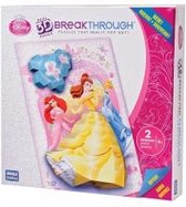 Mega Puzzles Disney Princess 50676EAG 3D Breakthrough Puzzel Level 2