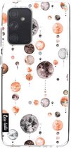 Casetastic Samsung Galaxy A52 (2021) 5G / Galaxy A52 (2021) 4G Hoesje - Softcover Hoesje met Design - Moon Phases Print