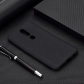 Voor OPPO F11 Pro Candy Color TPU Case (zwart)